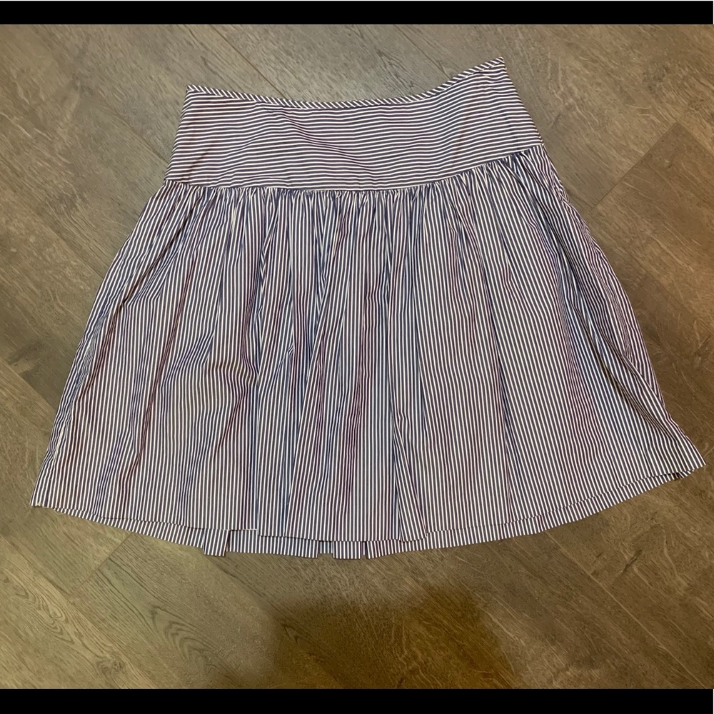 Gap Blue & white stripped Skirt